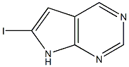 6-iodo-7H-pyrrolo[2,3-d]pyrimidine Structure