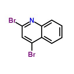 2,4-二溴喹啉结构式