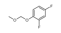 2,4-difluoro-1-(methoxymethoxy)benzene结构式