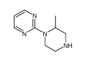2-(2-methylpiperazin-1-yl)pyrimidine结构式