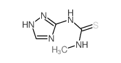 1-methyl-3-(2H-1,2,4-triazol-3-yl)thiourea结构式