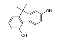 3-[2-(3-hydroxyphenyl)propan-2-yl]phenol结构式