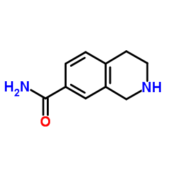 1,2,3,4-Tetrahydro-7-isoquinolinecarboxamide structure