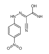 2-amino-N-(4-nitroanilino)-2-oxoethanimidoyl cyanide Structure