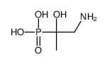 (1-amino-2-hydroxypropan-2-yl)phosphonic acid Structure