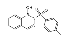 1,2-dihydro-1-hydroxy-2-(4-methylbenzenesulfonyl)-2,3,1,-benzodiazaborine Structure