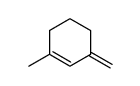 1-methyl-3-methylene-1-cyclohexene Structure