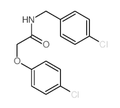 Acetamide,2-(4-chlorophenoxy)-N-[(4-chlorophenyl)methyl]- picture