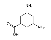 Cyclohexanecarboxylic acid, 3,5-diamino- (9CI) picture