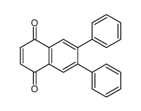 6,7-diphenylnaphthalene-1,4-dione结构式