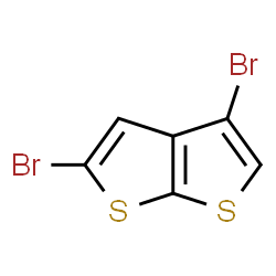 2,4-Dibromothieno[2,3-b]thiophene结构式