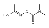 O-Dimethylcarbamoyl-acetamidoxim结构式