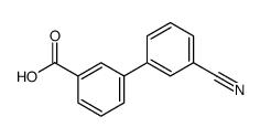 3-(3-Cyanophenyl)benzoic acid Structure