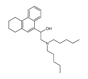 2-dipentylamino-1-(1,2,3,4-tetrahydro-[9]phenanthryl)-ethanol Structure