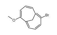 2-Bromo-7-methoxy-1,6-methano[10]annulene结构式