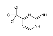 4-(trichloromethyl)-1,3,5-triazin-2-amine Structure