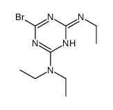 6-bromo-2-N,2-N,4-N-triethyl-1,3,5-triazine-2,4-diamine Structure