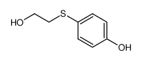 4-(2-hydroxyethylsulfanyl) phenol结构式