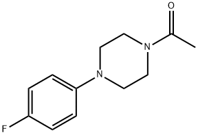 1-[4-(4-fluorophenyl)piperazin-1-yl]ethan-1-one Structure