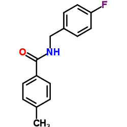 N-(4-Fluorobenzyl)-4-methylbenzamide picture
