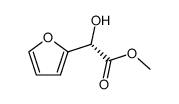 methyl (S)-α-hydroxy(2-furyl)acetate Structure