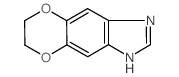 1H-[1,4]Dioxino[2,3-f]benzimidazole,6,7-dihydro-(9CI)结构式