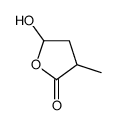 5-hydroxy-3-methyloxolan-2-one结构式