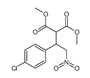 METHYL 3-(4-CHLOROPHENYL)-2-METHOXYCARBONYL-4-NITROBUTANOATE picture