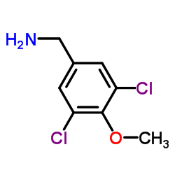 1-(3,5-Dichloro-4-methoxyphenyl)methanamine结构式