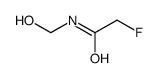 2-fluoro-N-(hydroxymethyl)acetamide结构式