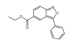 5-ethoxycarbonyl-3-phenyl-2,1-benzisoxazole Structure