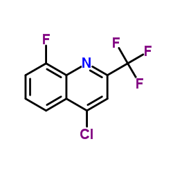 4-Chloro-8-fluoro-2-(trifluoromethyl)quinoline picture