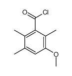 3-methoxy-2,5,6-trimethylbenzoyl chloride Structure