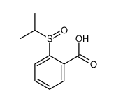 2-propan-2-ylsulfinylbenzoic acid结构式