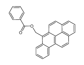 benzo[b]pyren-6-ylmethyl benzoate Structure