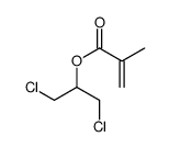 1,3-dichloropropan-2-yl 2-methylprop-2-enoate结构式