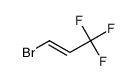 1-BROMO-3,3,3-TRIFLUOROPROP-1-ENE结构式