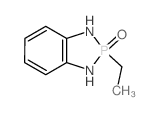 8-ethyl-7,9-diaza-8$l^C8H11N2OP-phosphabicyclo[4.3.0]nona-1,3,5-triene 8-oxide结构式