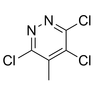 3,4,6-三氯-5-甲基哒嗪结构式