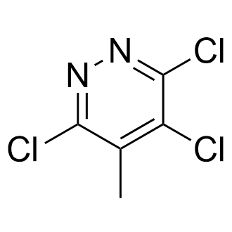 3,4,6-Trichloro-5-methylpyridazine Structure