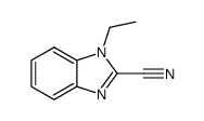 1H-Benzimidazole-2-carbonitrile,1-ethyl-(9CI)结构式