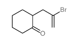 2-(2-bromoprop-2-enyl)cyclohexan-1-one Structure