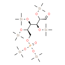D-Mannose, 2,3,4,5-tetrakis-O-(trimethylsilyl)-, 6-[bis(trimethylsilyl ) phosphate] picture