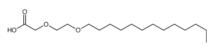 Poly(oxy-1,2-ethanediyl), .alpha.-(carboxymethyl)-.omega.-(tridecyloxy)- Structure