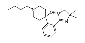 1-butyl-4-[2-(4,4-dimethyl-5H-1,3-oxazol-2-yl)phenyl]piperidin-4-ol结构式