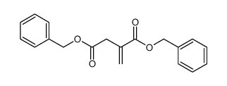 1-Propene-2,3-dicarboxylic acid dibenzyl ester Structure