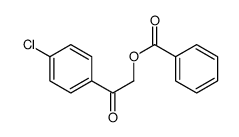 [2-(4-chlorophenyl)-2-oxoethyl] benzoate结构式