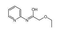 Acetamide, 2-ethoxy-N-2-pyridinyl- (9CI) Structure