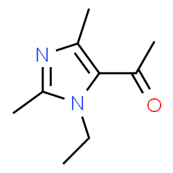 Ethanone, 1-(1-ethyl-2,4-dimethyl-1H-imidazol-5-yl)- (9CI) structure