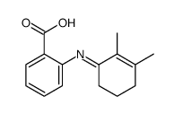 2-[(2,3-dimethylcyclohex-2-en-1-ylidene)amino]benzoic acid Structure